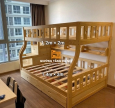 Giường tầng cao cấp OBA hộp 1m2/1m4