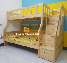Giường đóng lẻ cao cấp đầu cong OBA 1m2