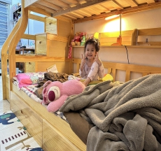 Giường tầng cao cấp OBA hộp 1m/1m2